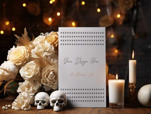 Download Gothic Halloween Invitation Mockup - Premium Resources